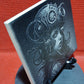 Steampunk Girl with Octopus embellished helmet Laser engraved coaster/tile