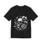 Short Sleeve Tee - Skull and Flowers