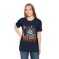 Short Sleeve Tee - Cats Make Me Happy -  Cat Lovers Quote Shirt