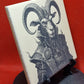 Steampunk Goat Laser engraved coaster/tile