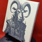 Steampunk Goat Laser engraved coaster/tile