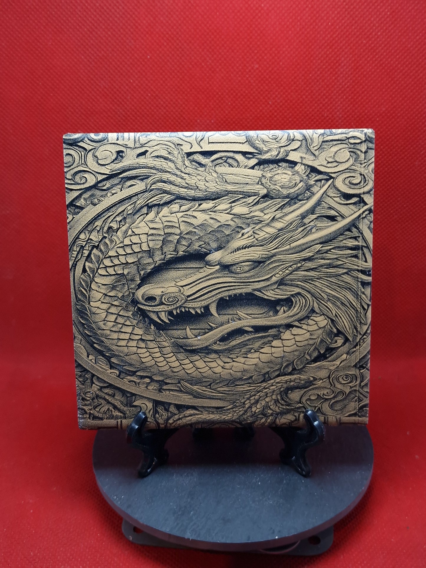 Dragon Image Laser engraved coaster/tile