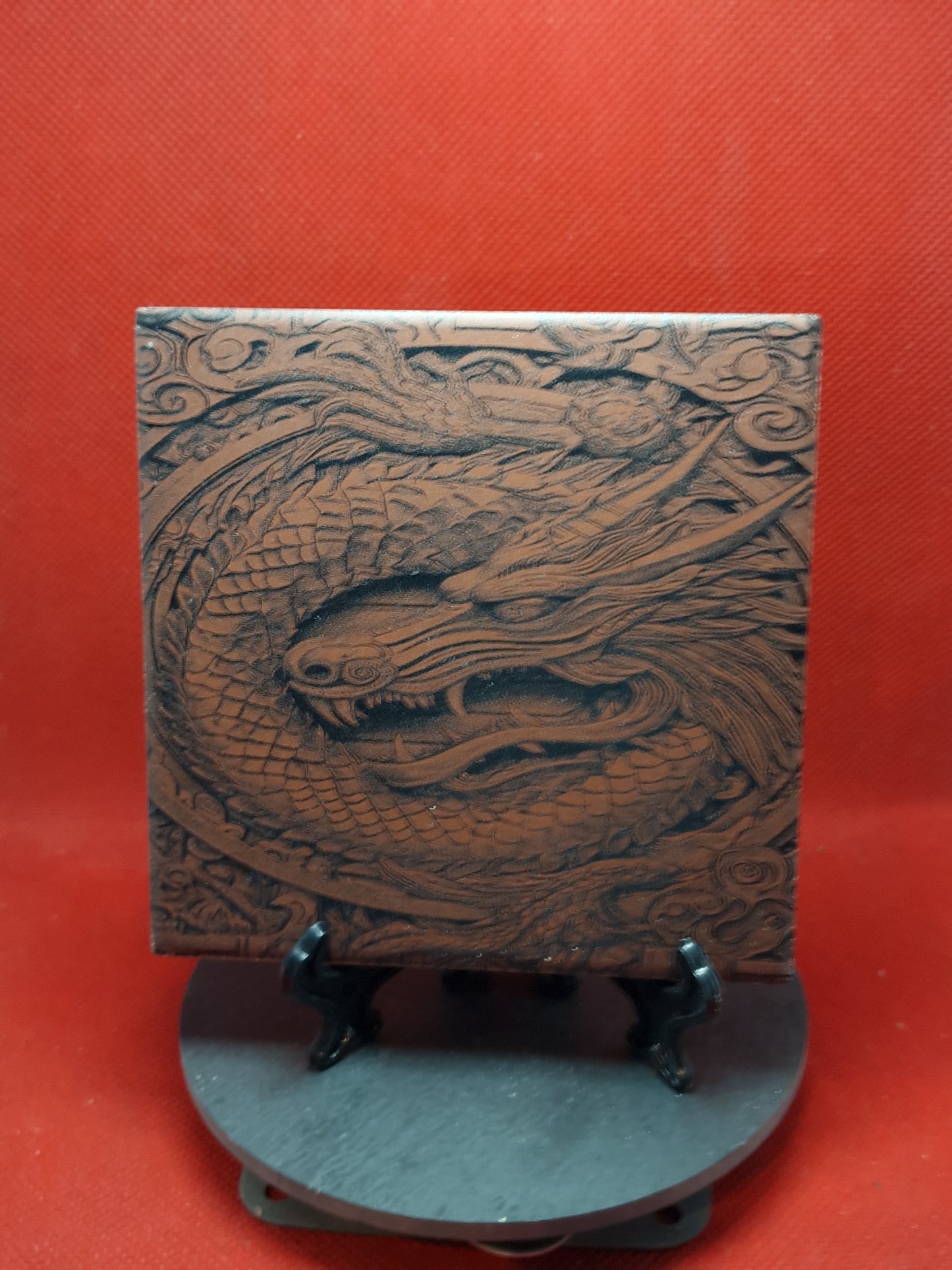 Dragon Image Laser engraved coaster/tile