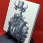 Steampunk Cow Laser engraved coaster/tile