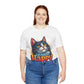 Short Sleeve Tee - Cats Make Me Happy -  Cat Lovers Quote Shirt