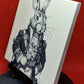 Steampunk Rabbit Laser engraved coaster/tile