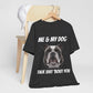 Short Sleeve Tee - Me & My Dog -  Dog Lovers Shirt