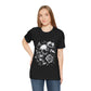 Short Sleeve Tee - Skull and Flowers