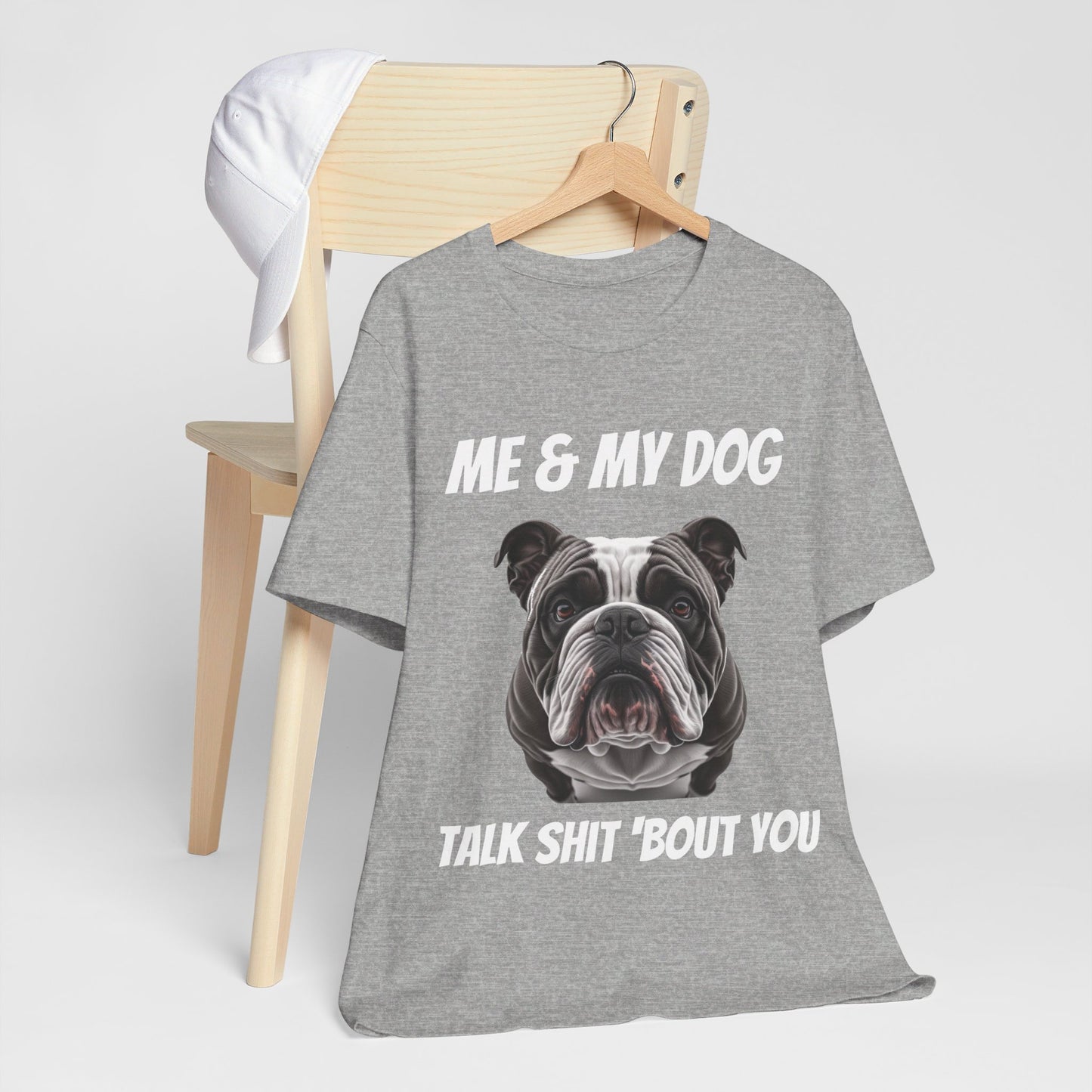 Short Sleeve Tee - Me & My Dog -  Dog Lovers Shirt