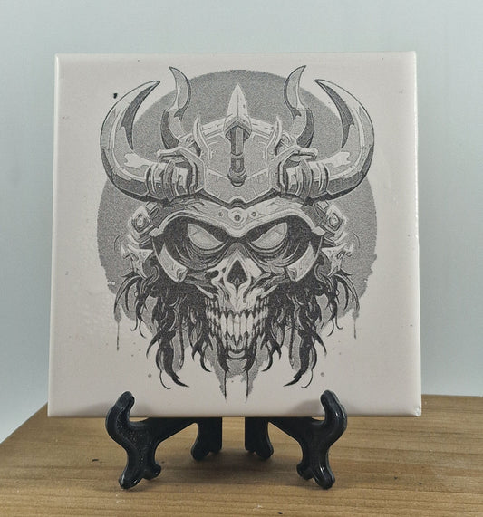 Japanese Samurai Laser engraved coaster/tile