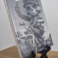 Skeleton Bike Rider Cartoon Style Laser engraved coaster/tile