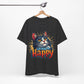 Short Sleeve Tee - Cats Make Me Happy -  Cat Lovers Quote Shirt