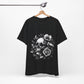 Short Sleeve Tee - Skull and Flowers