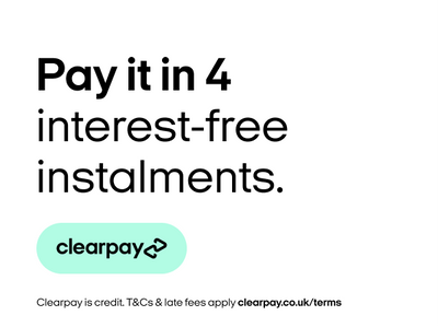 Clearpay available here