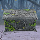 Ivy Covered Wiccan Pentagram Tarot Card / Trinket Box