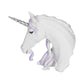 Jewelled Magnificence Small White Unicorn Bust Ornament