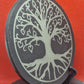 Tree of life Slate Coaster  (Round)