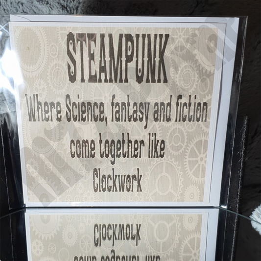 Steampunk Card