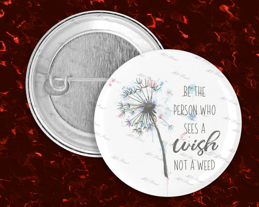 59mm Badge - Dandelion