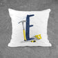 Handyman Tools Initial Letter Cushion