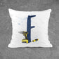 Handyman Tools Initial Letter Cushion