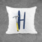 Handyman Tools Initial Letter Cushion