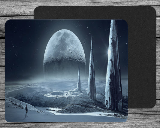 Moon View - Fantasy style mouse mat