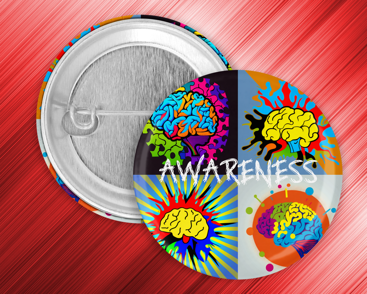 59mm Badge - Autism Awareness