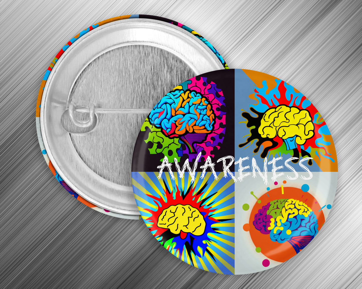 59mm Badge - Autism Awareness