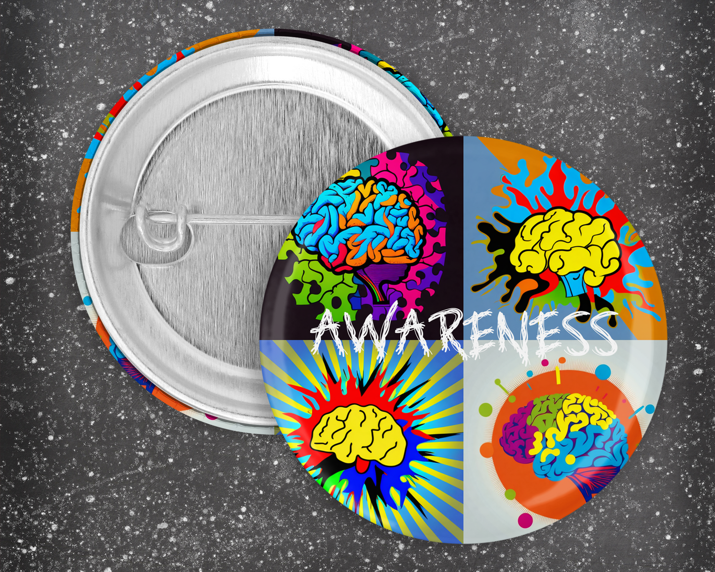 59mm Badge - Autism Awareness