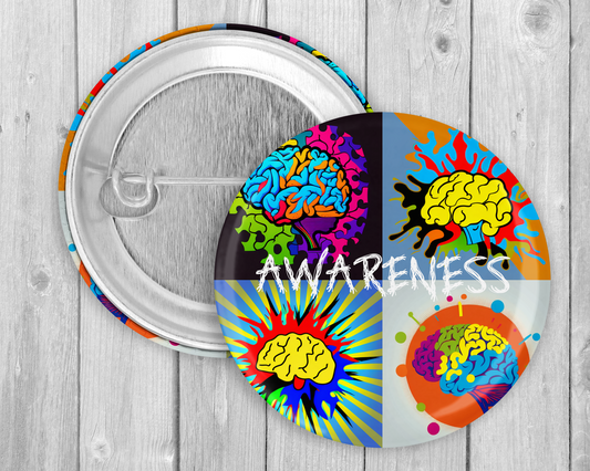 59mm Badge - Autism Awareness