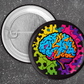 59mm Badge - Autism Awareness