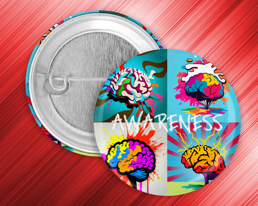 59mm Badge - Autism Awareness