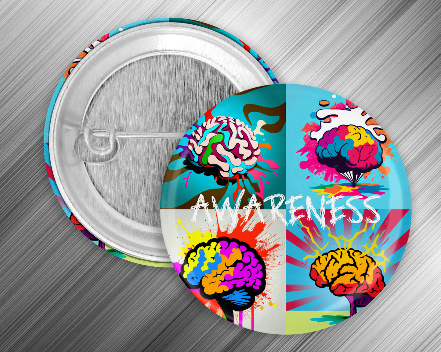 59mm Badge - Autism Awareness