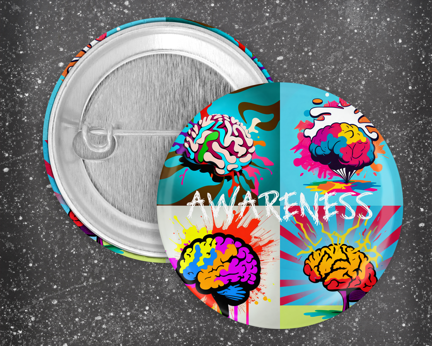 59mm Badge - Autism Awareness