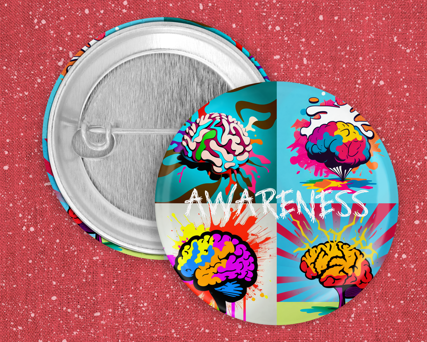 59mm Badge - Autism Awareness