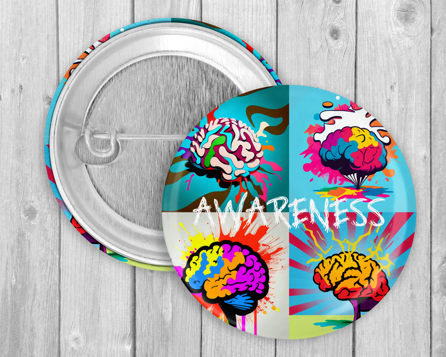 59mm Badge - Autism Awareness