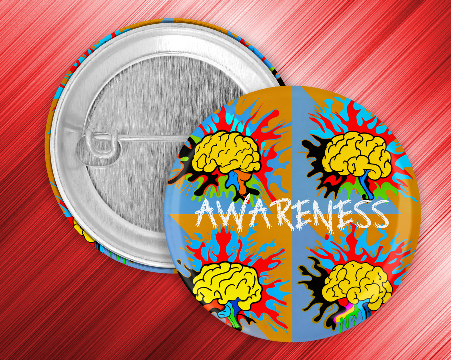 59mm Badge - Autism Awareness