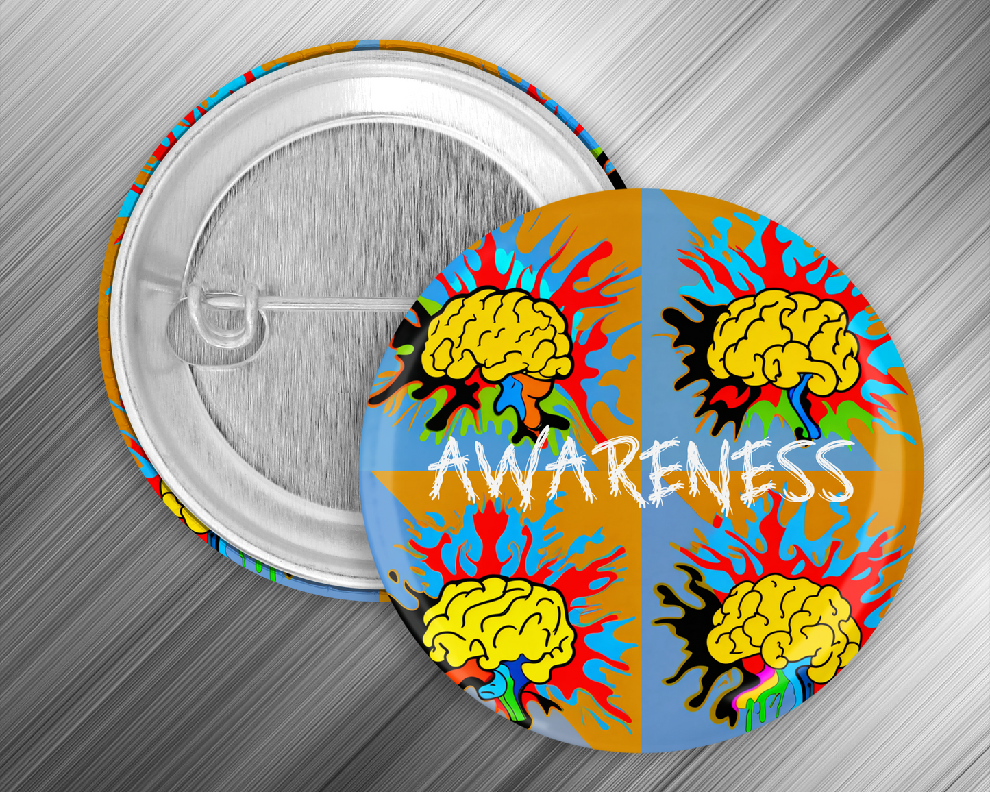 59mm Badge - Autism Awareness