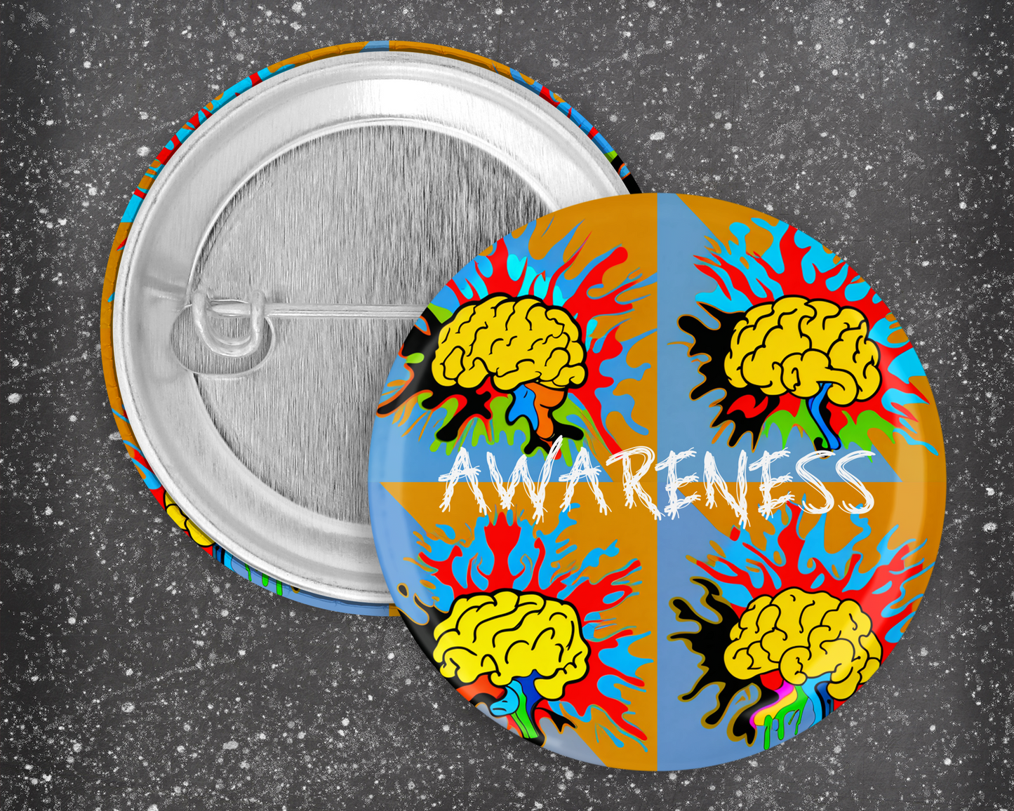 59mm Badge - Autism Awareness