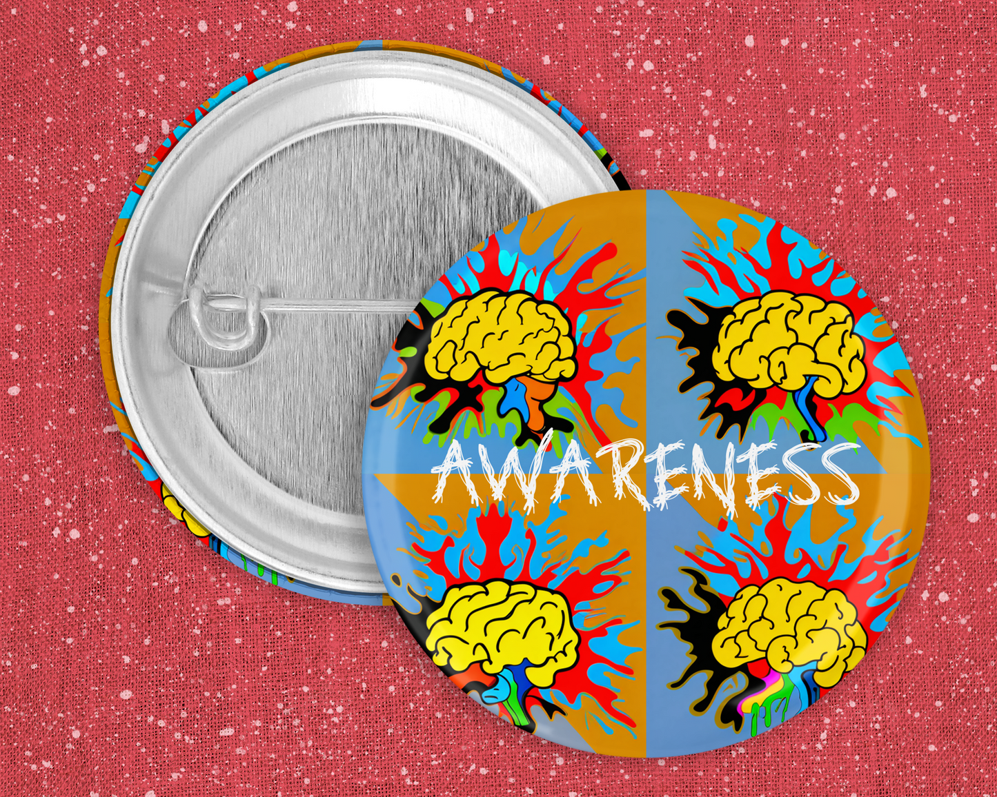 59mm Badge - Autism Awareness