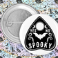 59mm Badge - CC. Spooky Planchette