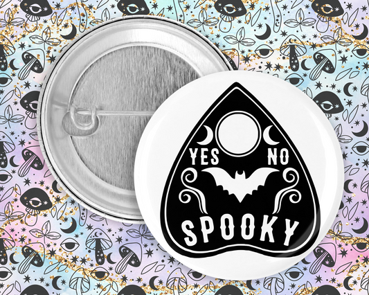 59mm Badge - CC. Spooky Planchette