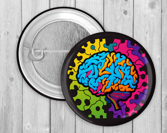 59mm Badge - Autism Awareness