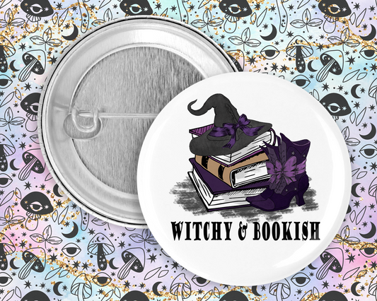 59mm Badge - CC. Witchy & Bookish