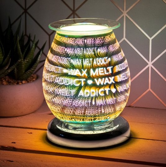 Touch Sensitive Round Aroma Lamp - Wax Melt Addict