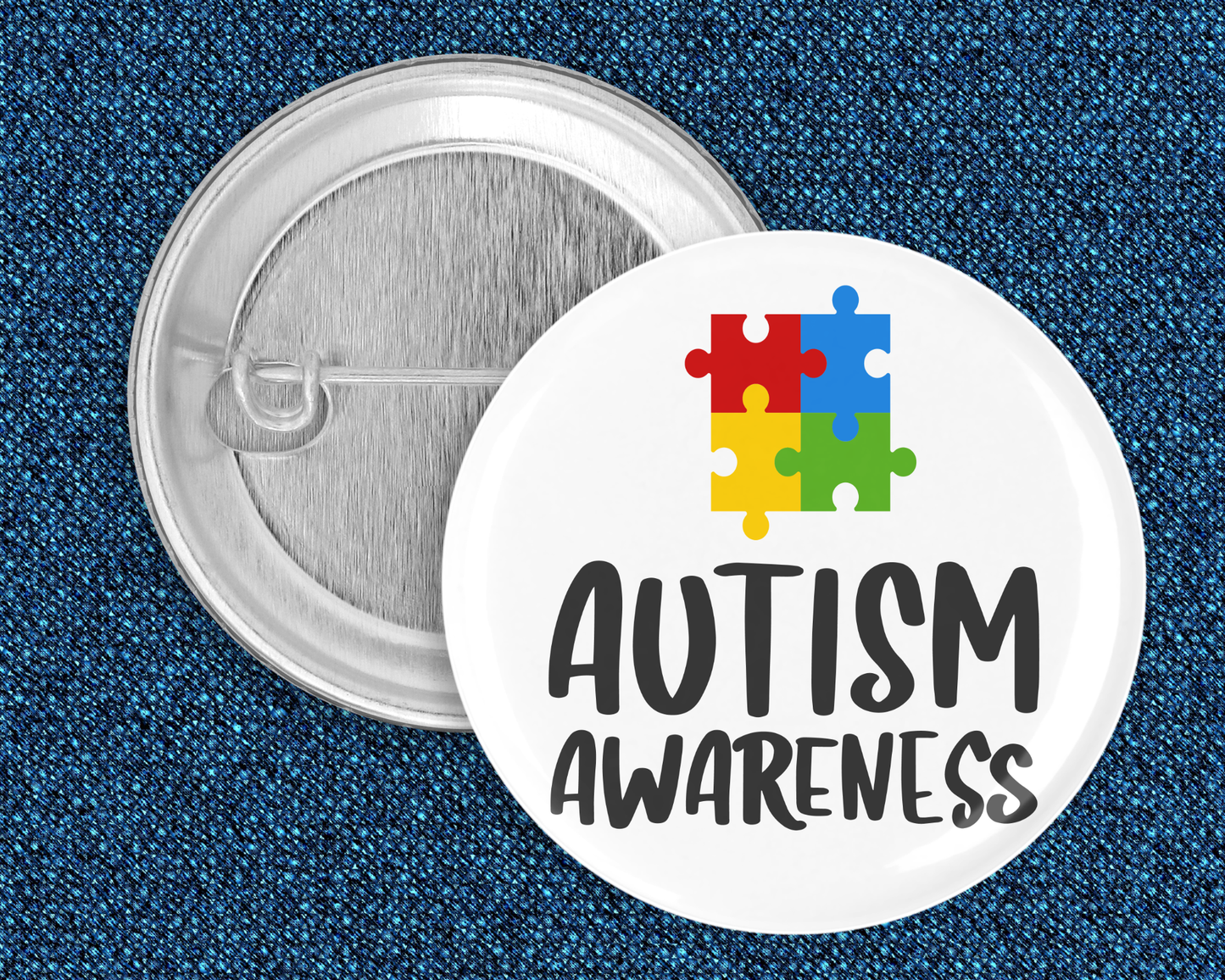 59mm Badge - Autism Awareness