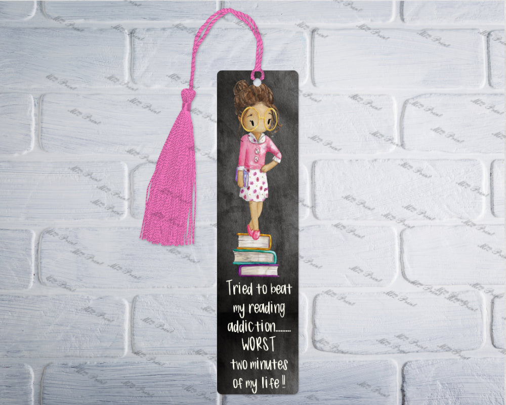 Teacher Bookmark - "Reading Addiction"