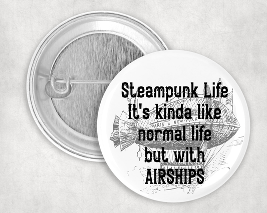 59mm Badge - Steampunk - Steampunk Life