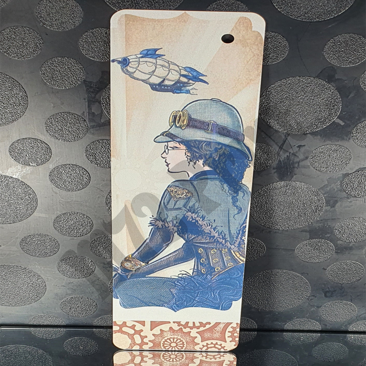 Steampunk Themed Bookmark v10